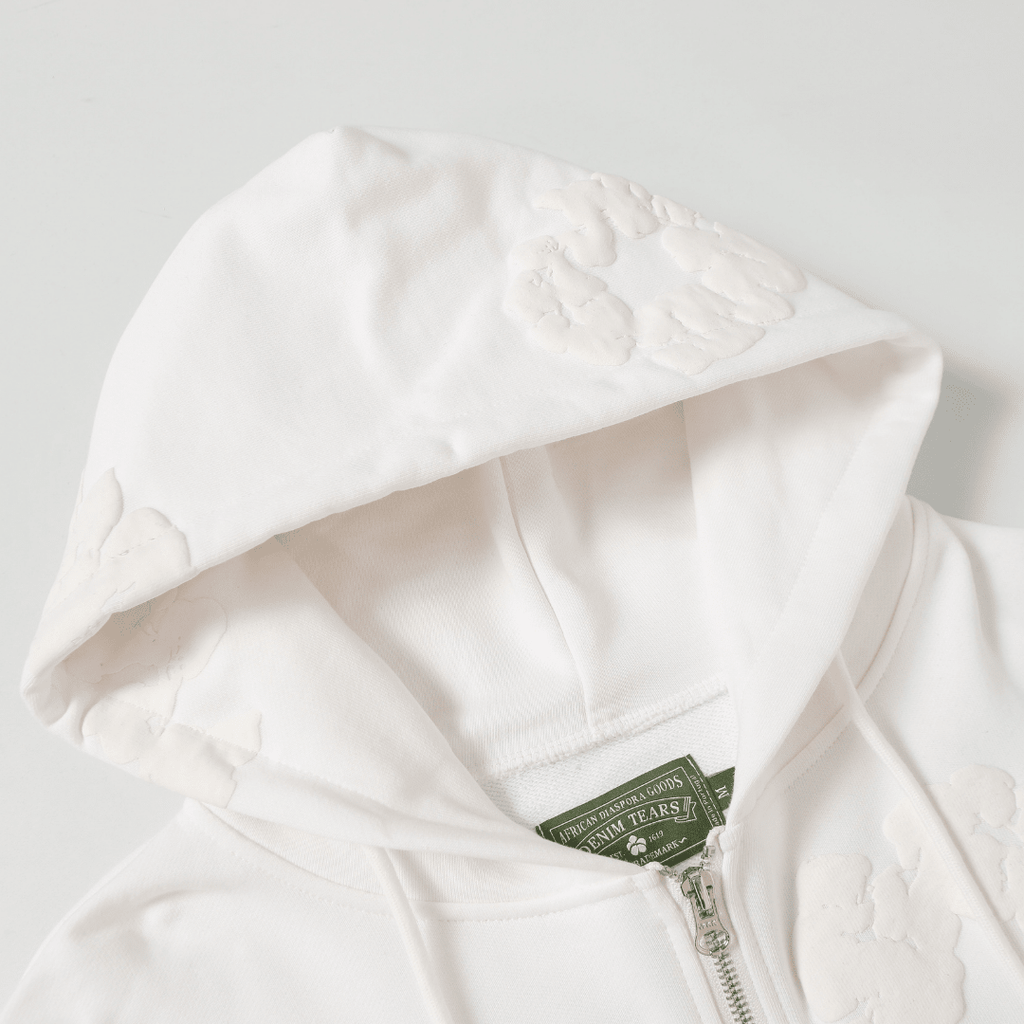 Denim Trs Zip Hoodie