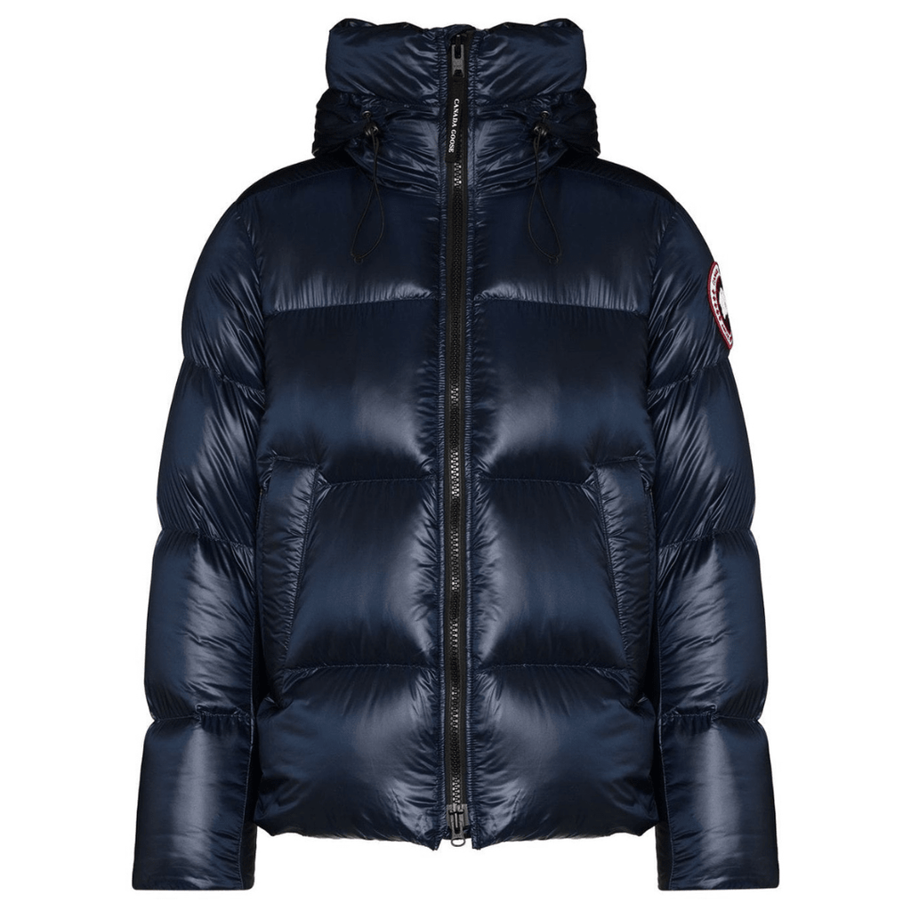 Goose Navy Puffer Jacket