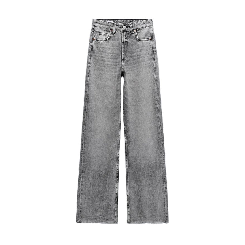High Waist Wide Leg Jeans