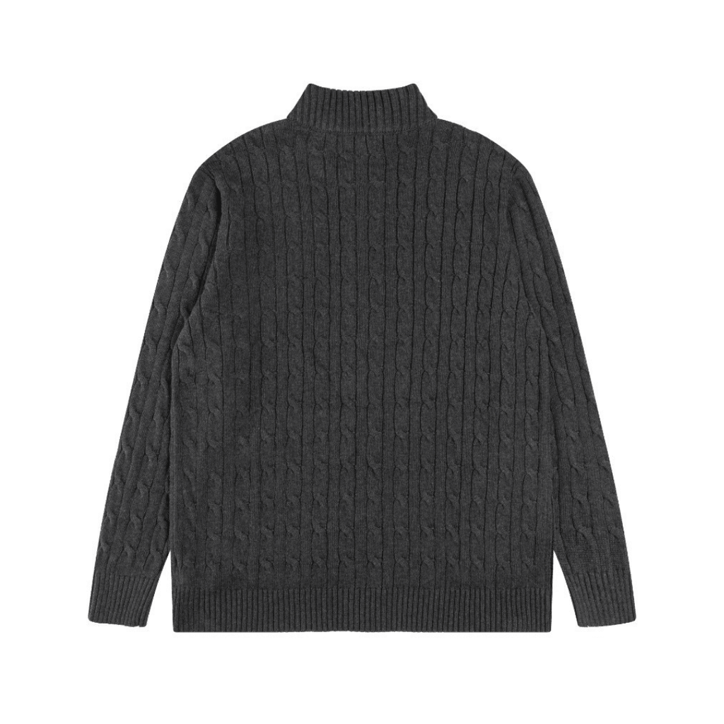 Polo Full Zip Sweater