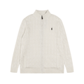 Polo Full Zip Sweater