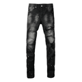 Purple Bandana Black Jeans