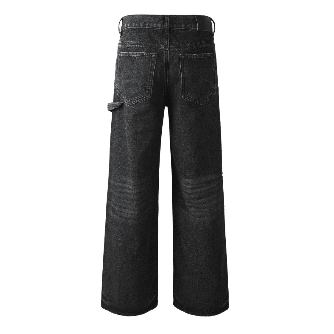 Purple Black Diamonds Jeans