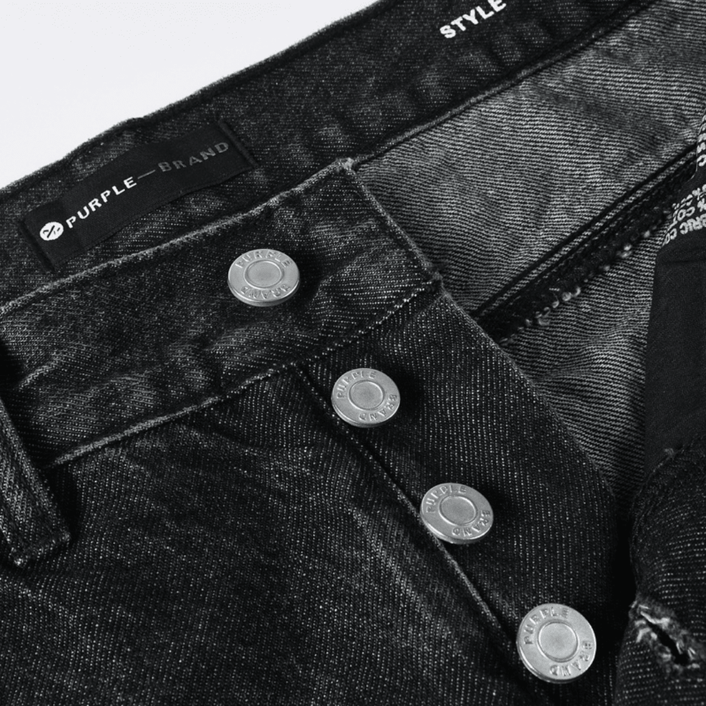 Purple Black Diamonds Jeans