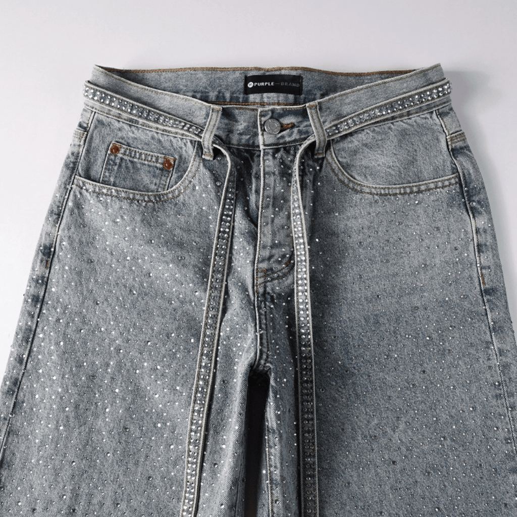 Purple Diamonds Blue Jeans