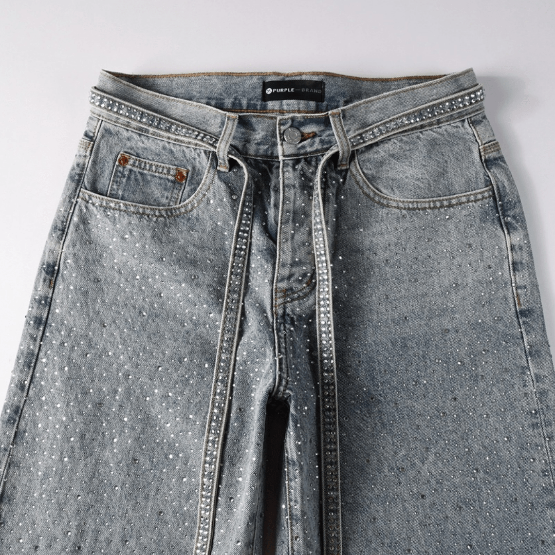 Purple Diamonds Blue Jeans