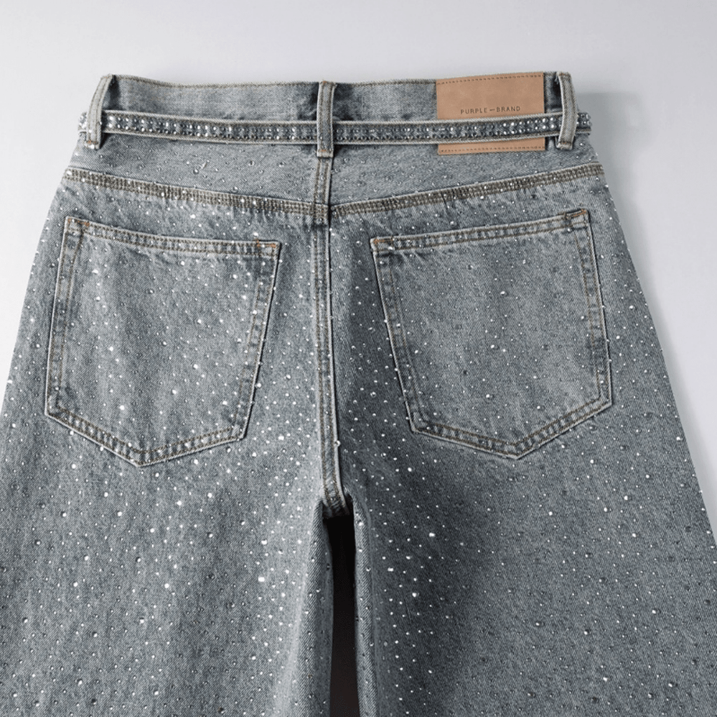 Purple Diamonds Blue Jeans