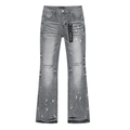 Purple Flared Jeans