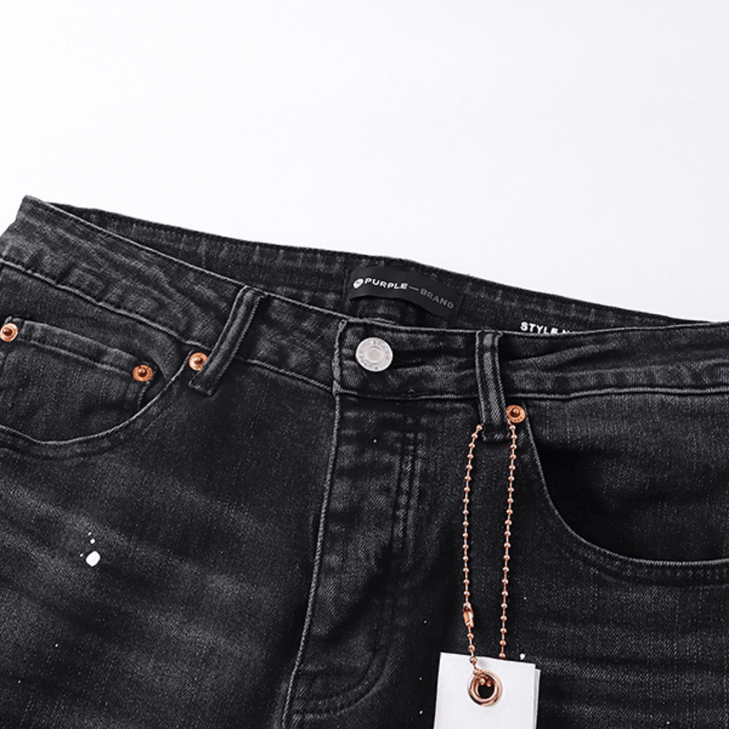 Purple Flared Jeans