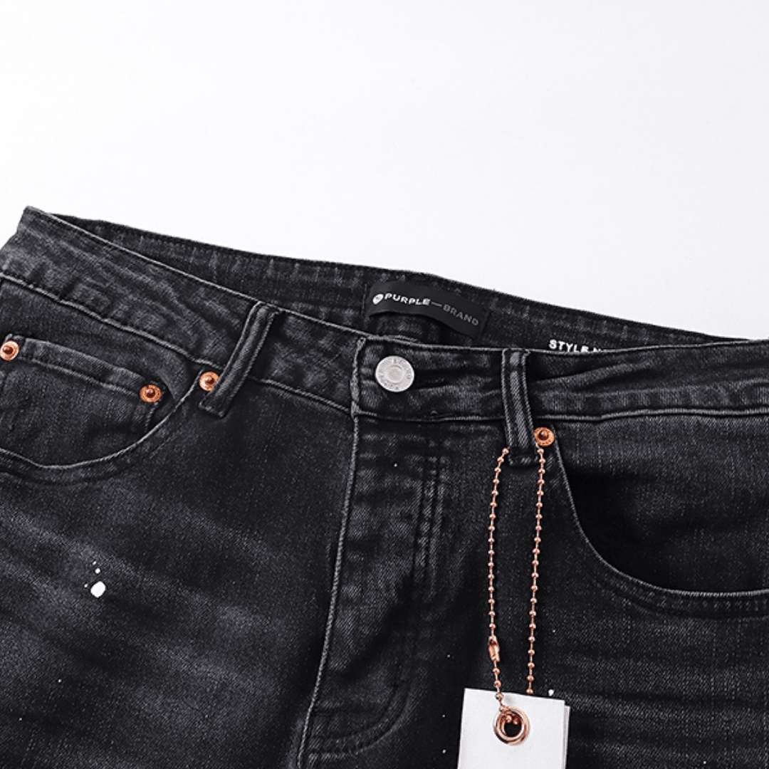 Purple Flared Jeans