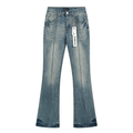 Purple Flared Jeans