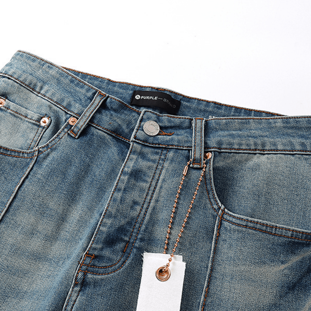 Purple Flared Jeans