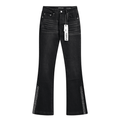 Purple Flared Jeans