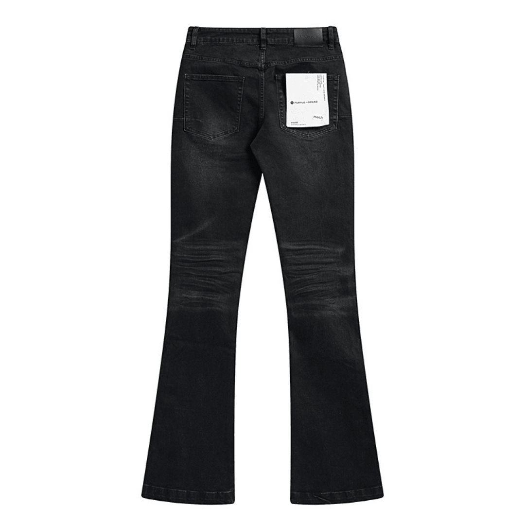 Purple Flared Jeans
