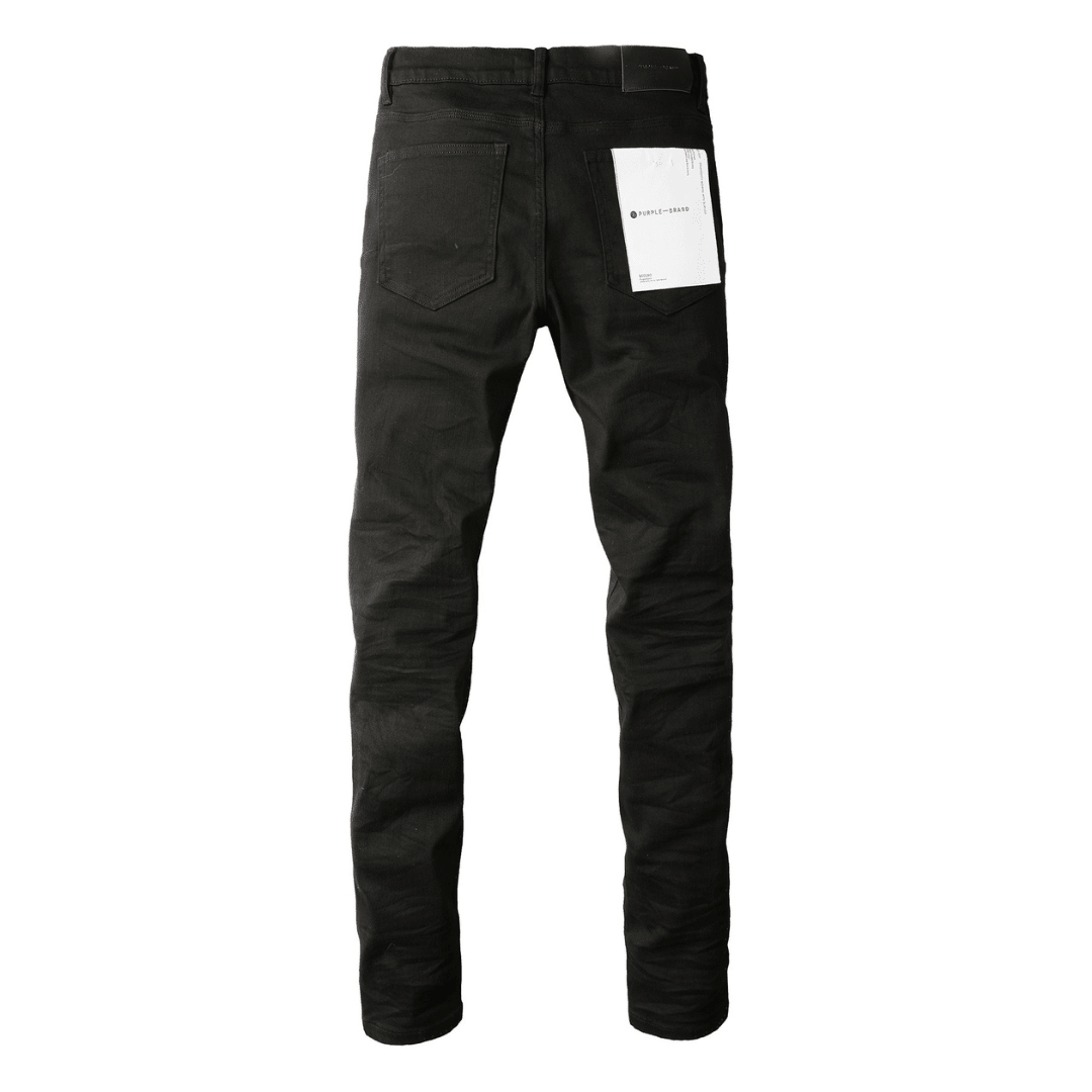 Purple Full Black Jeans