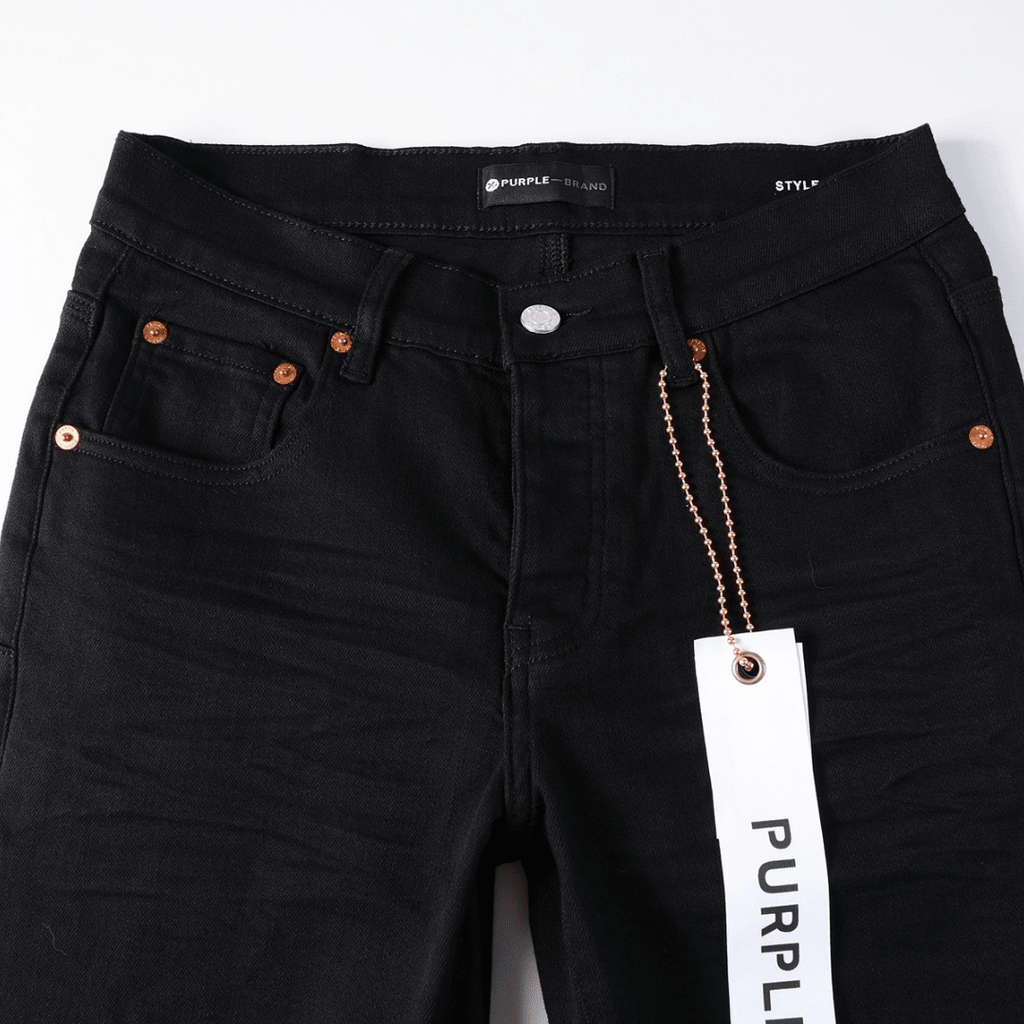 Purple Full Black Jeans