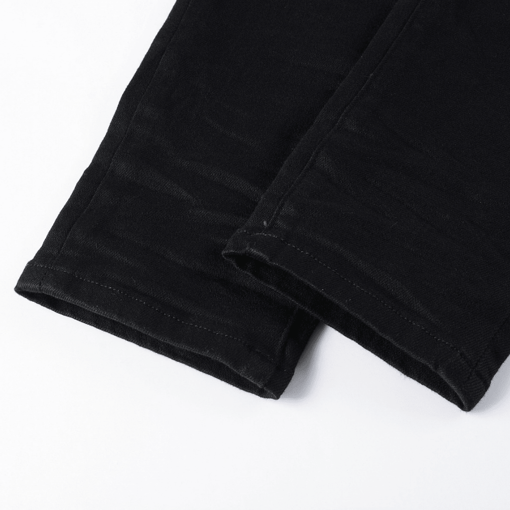 Purple Full Black Jeans