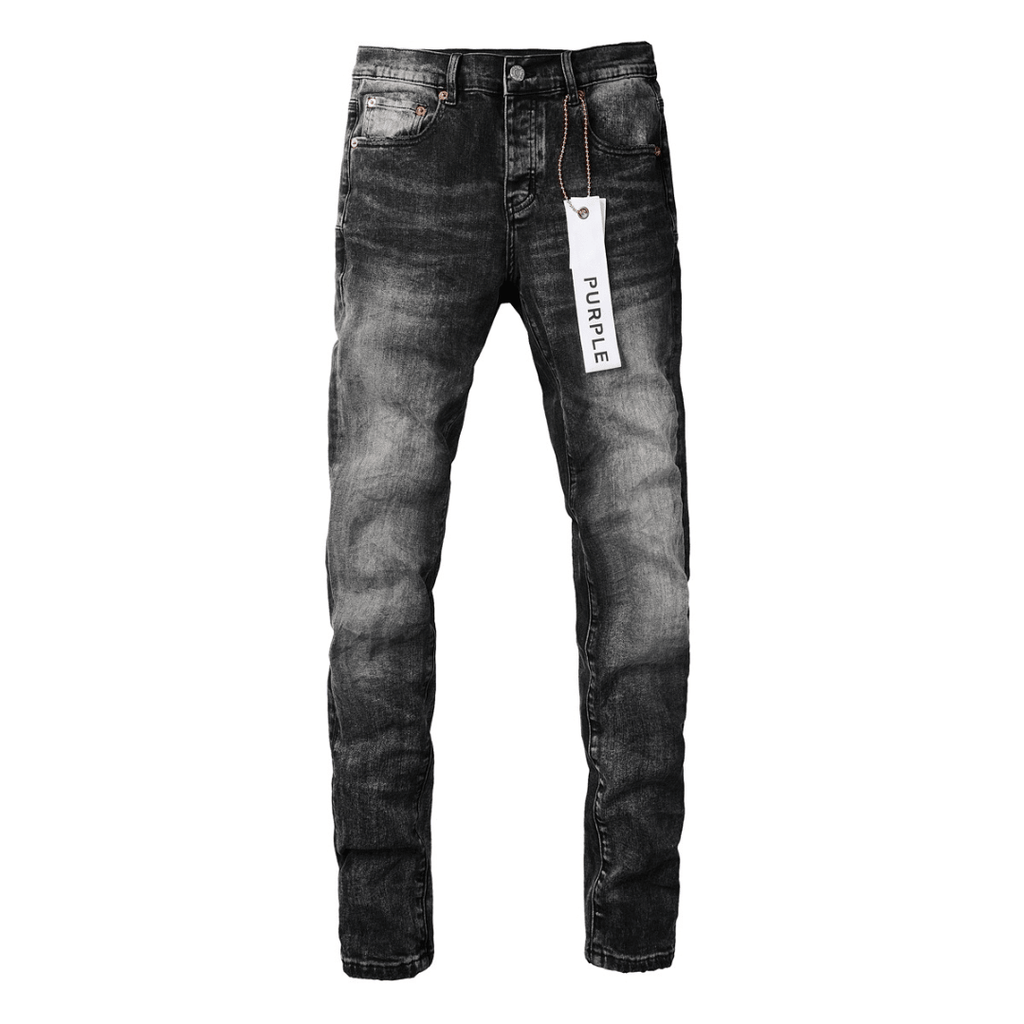 Purple Gradient Black Jeans