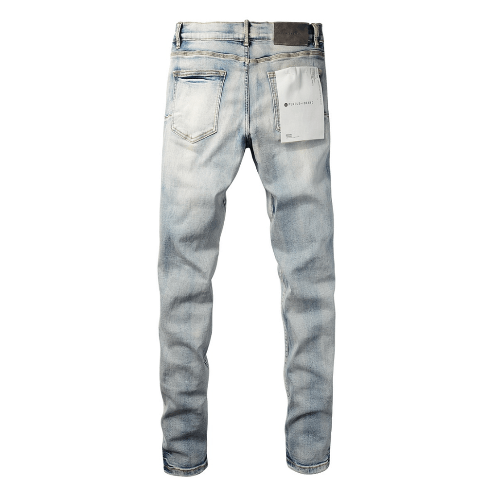 Purple Gradient Blue Jeans