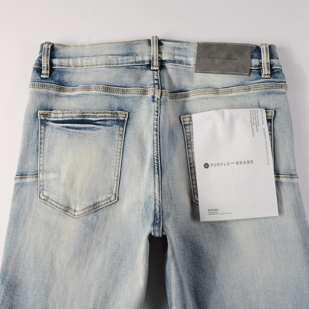 Purple Gradient Blue Jeans