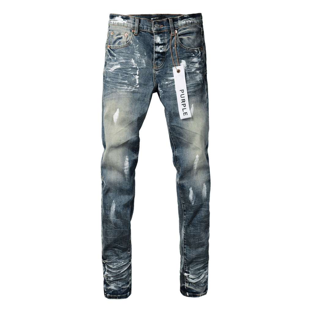 Purple Gradient Blue Jeans