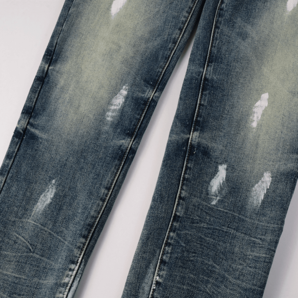 Purple Gradient Blue Jeans