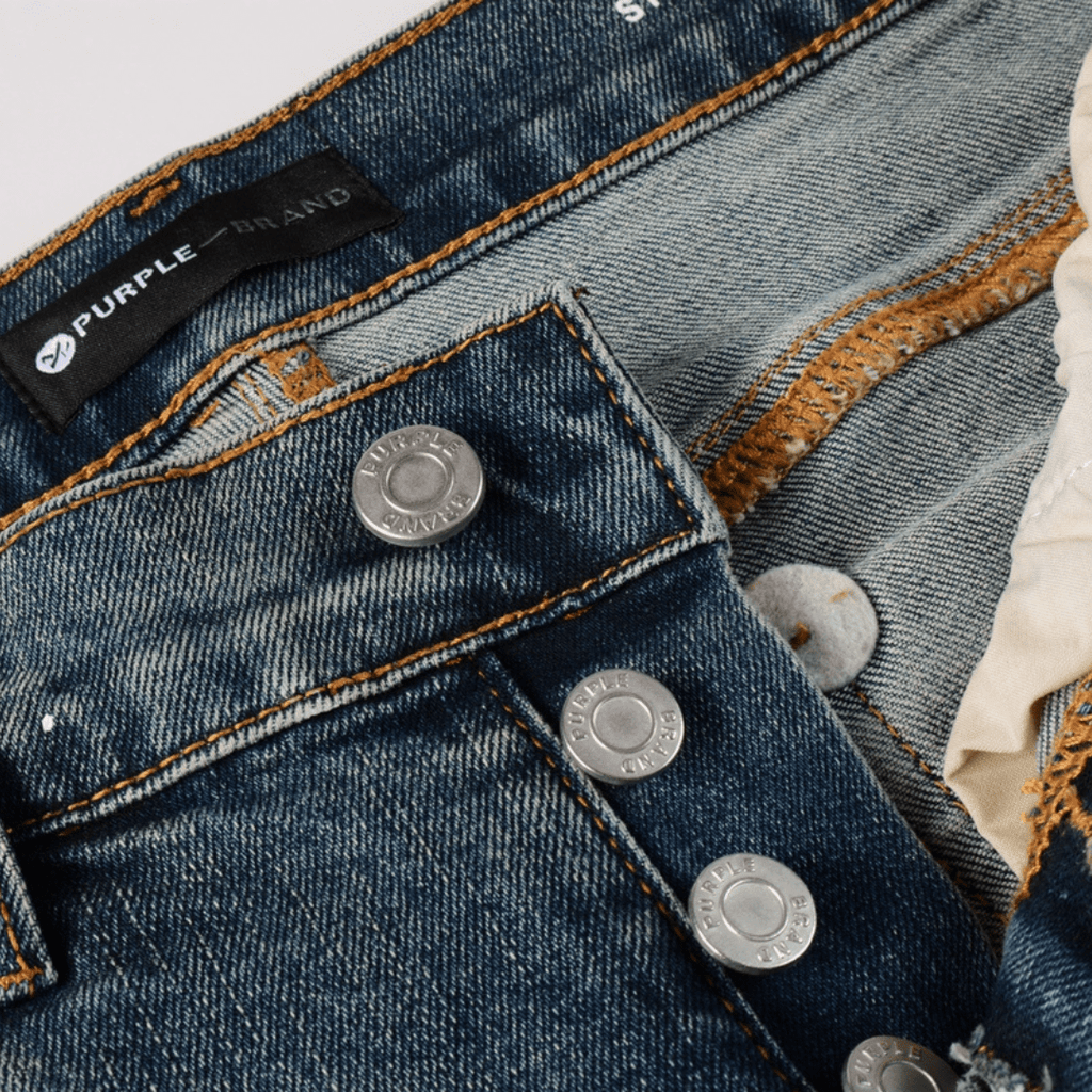 Purple Gradient Blue Jeans