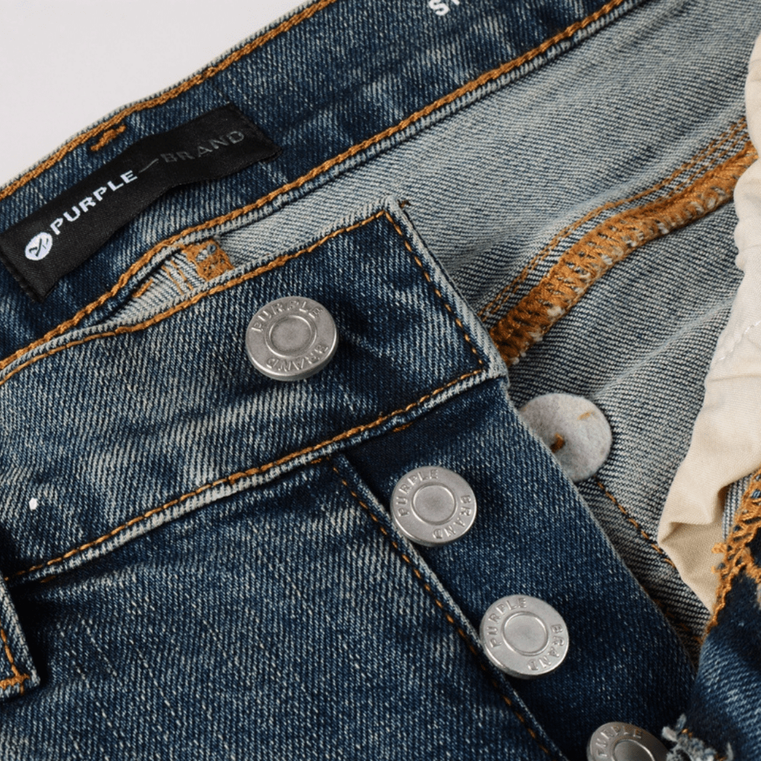 Purple Gradient Blue Jeans
