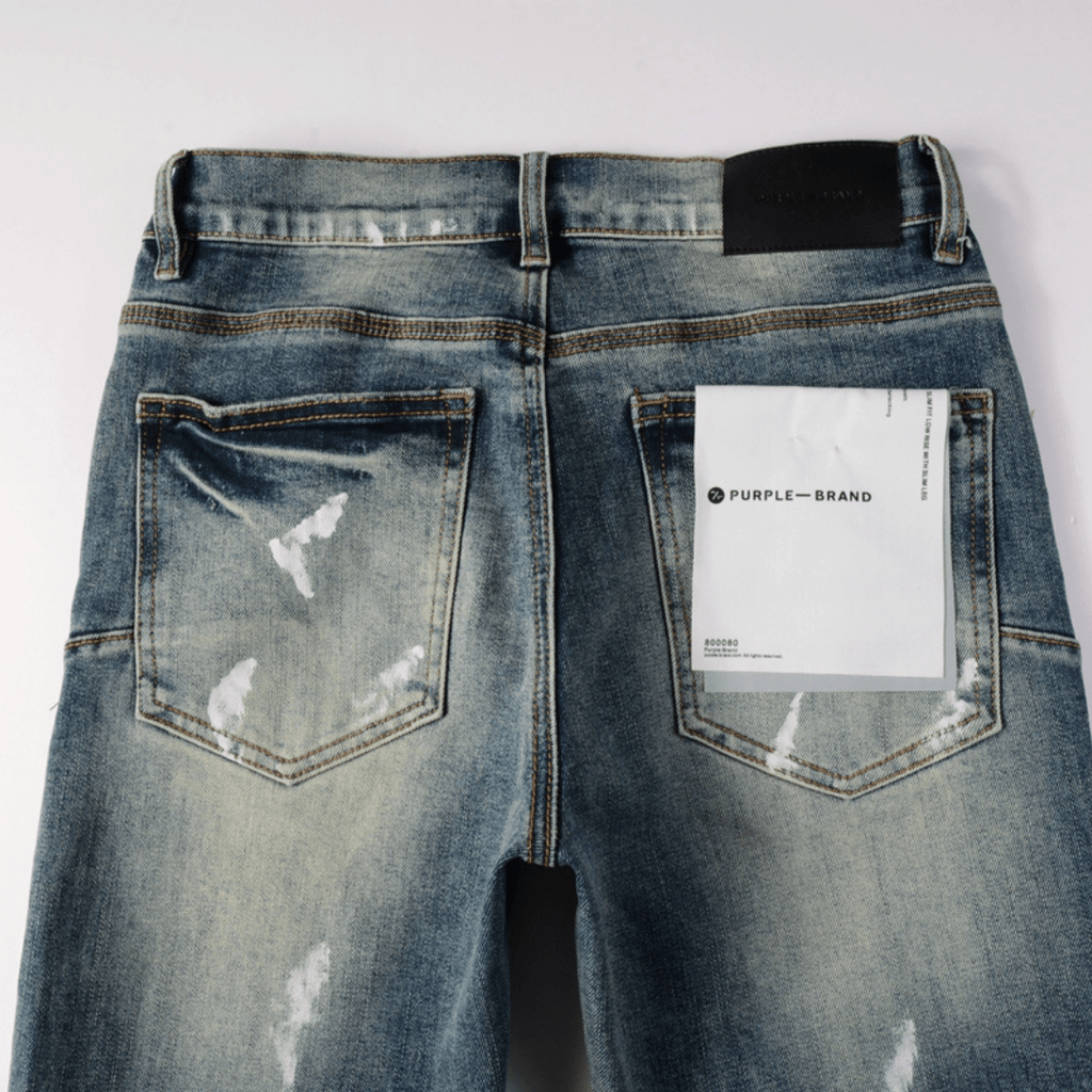 Purple Gradient Blue Jeans