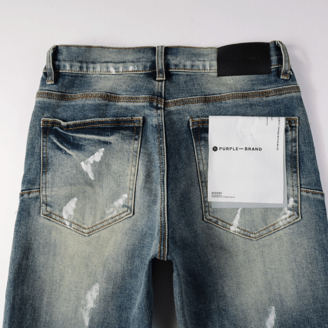 Purple Gradient Blue Jeans
