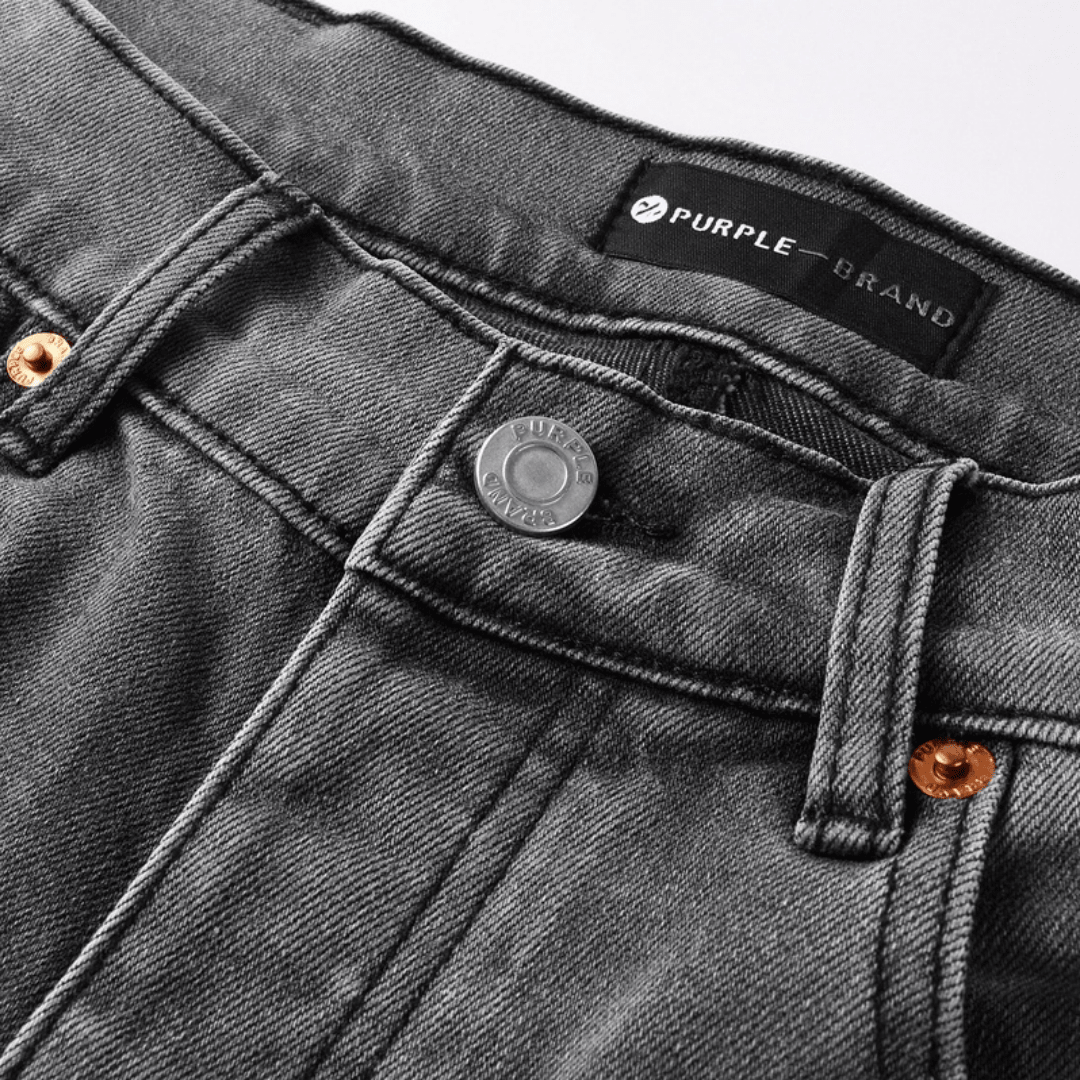 Purple Grey Diamonds Jeans