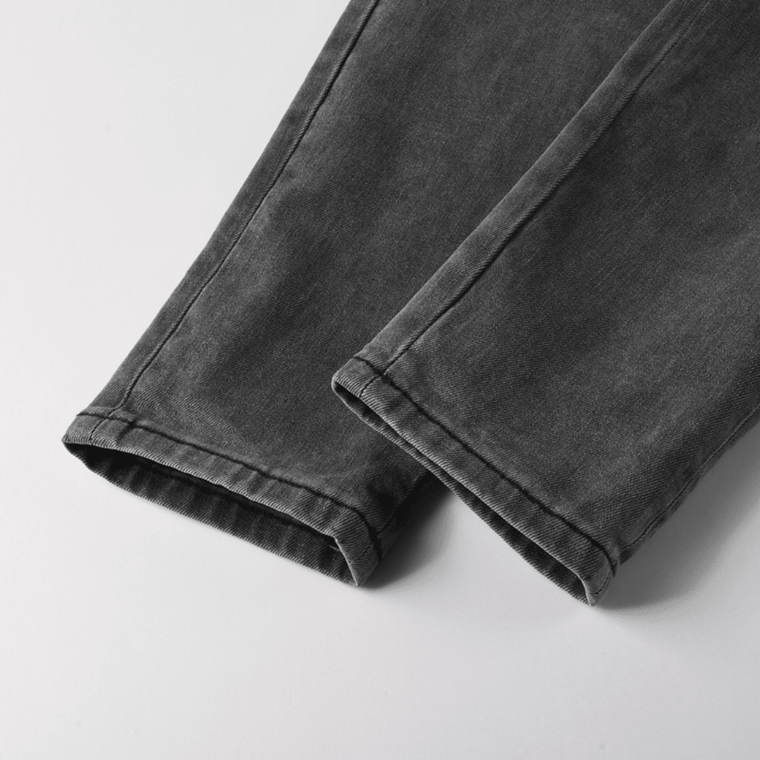 Purple Grey Diamonds Jeans
