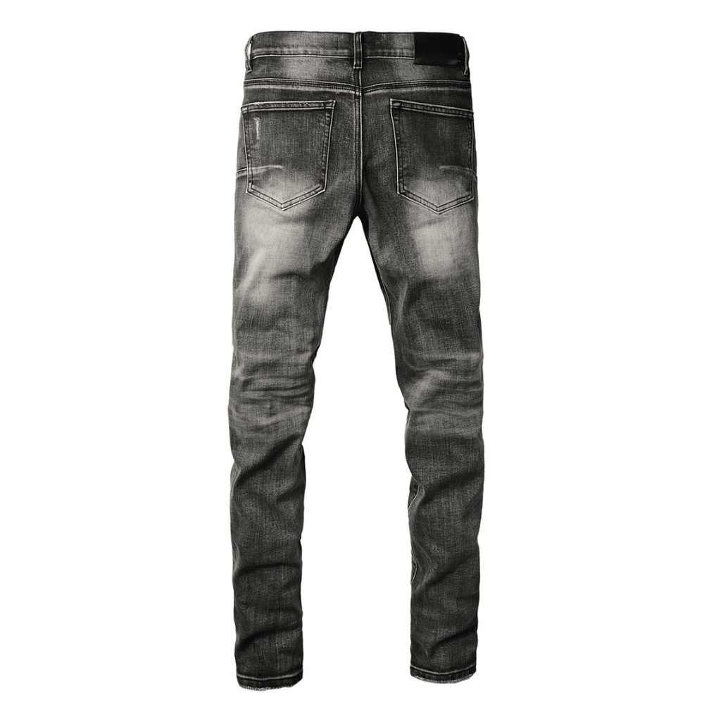 Purple Grey Jeans