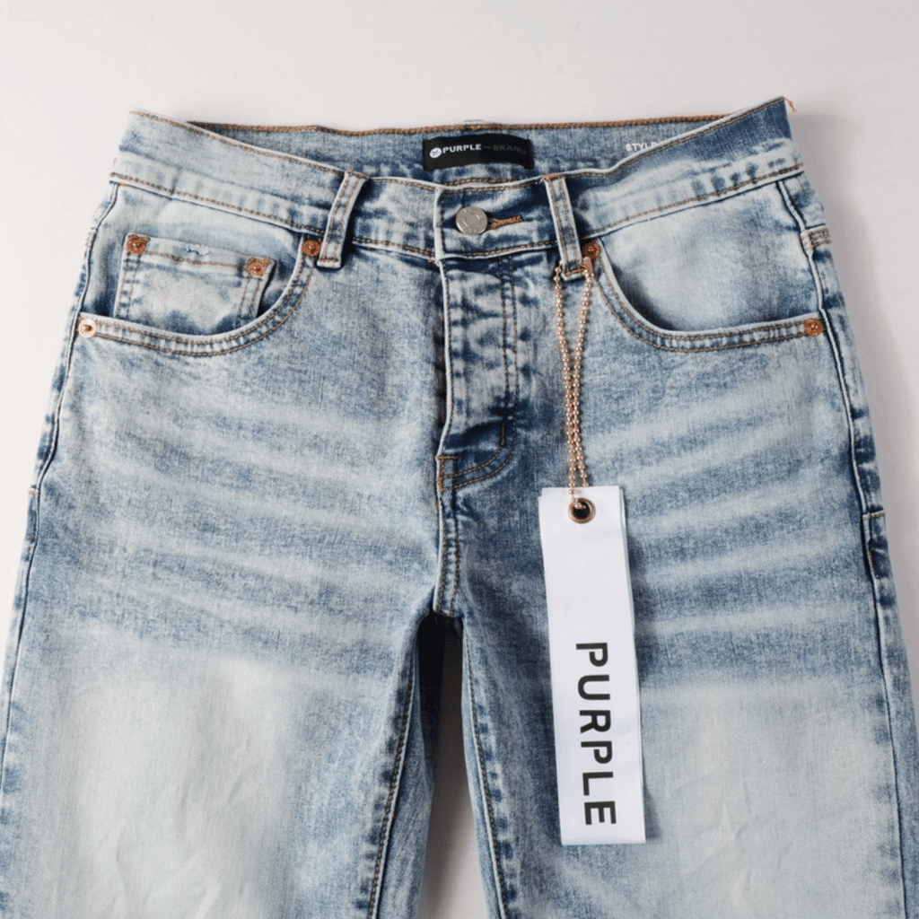 Purple Light Gradient Jeans