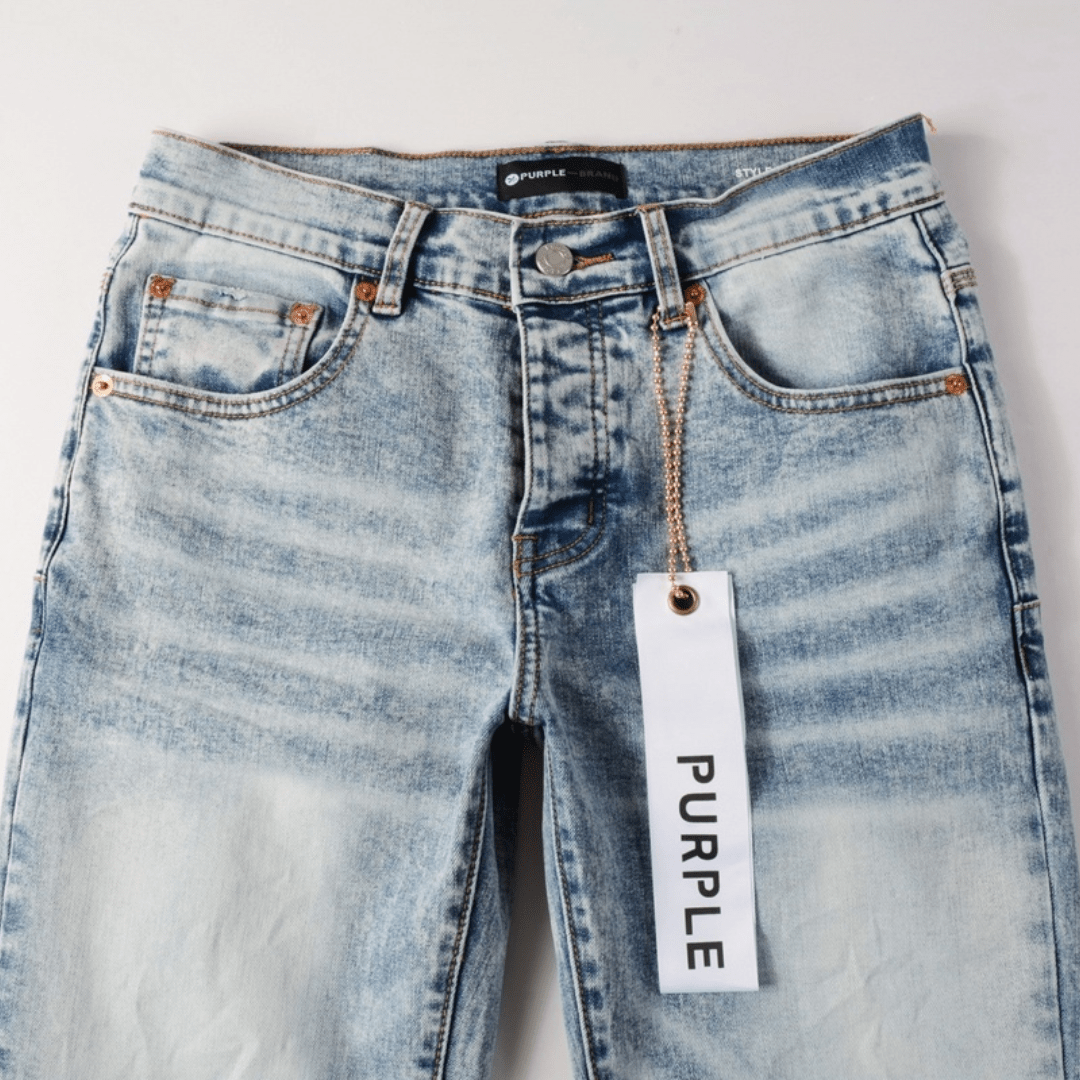 Purple Light Gradient Jeans