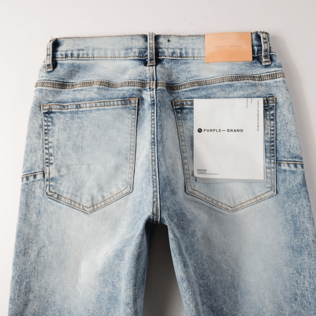 Purple Light Gradient Jeans