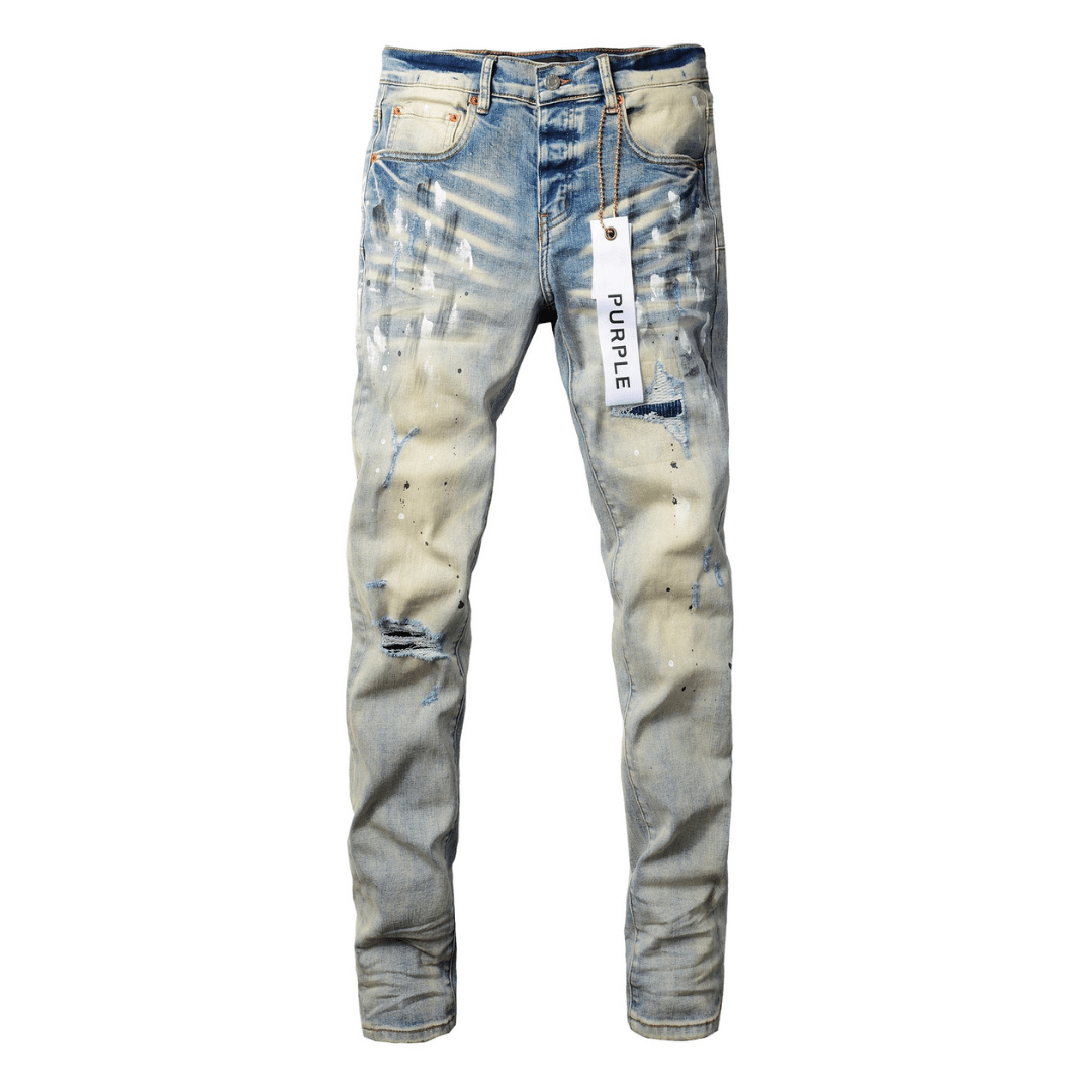 Purple Paint Blue Jeans