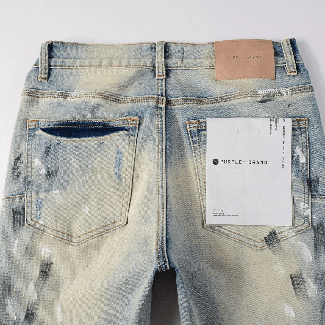 Purple Paint Blue Jeans