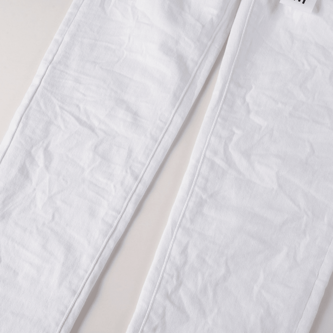 Purple White Jeans