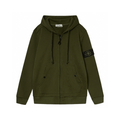 Stone Monogram 3.0 Zip Hoodie