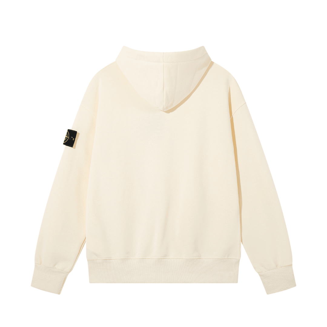 Stone Monogram 4.0 Zip Hoodie