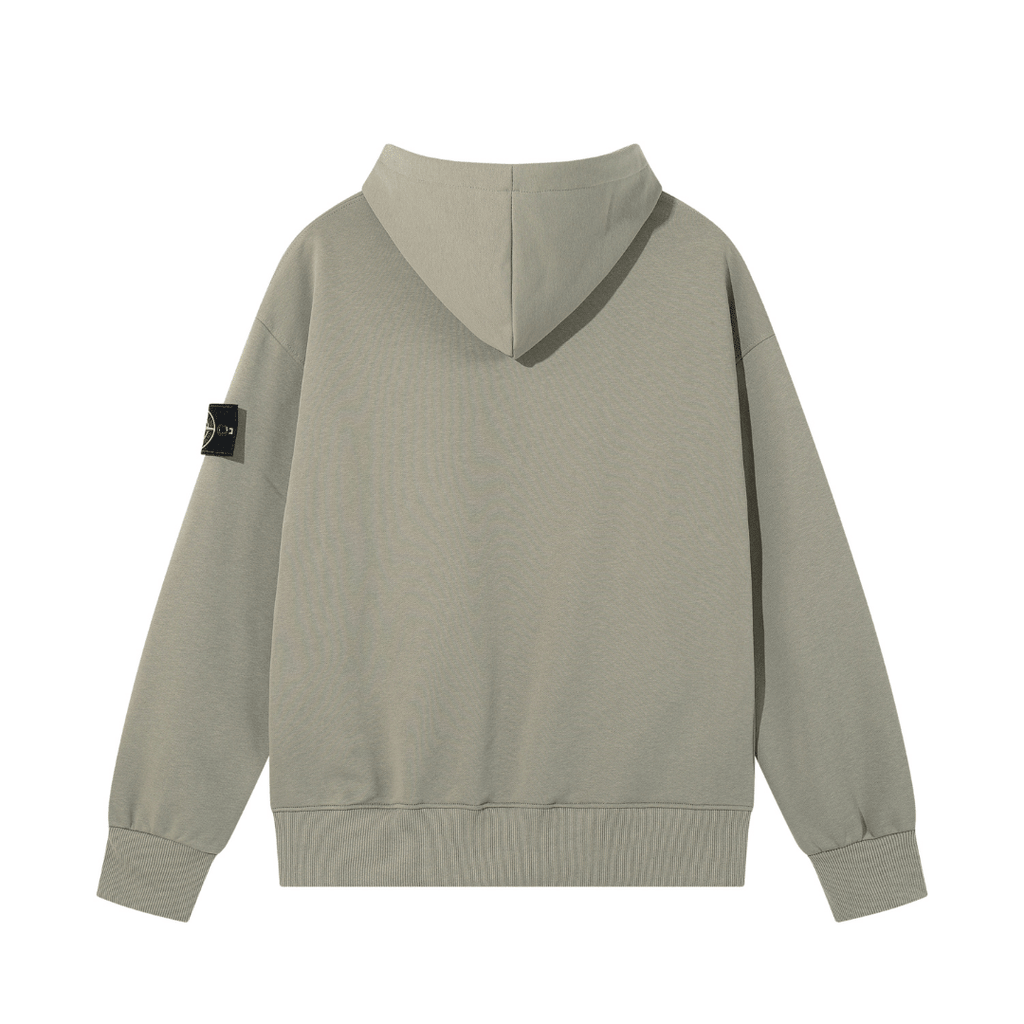 Stone Monogram 4.0 Zip Hoodie