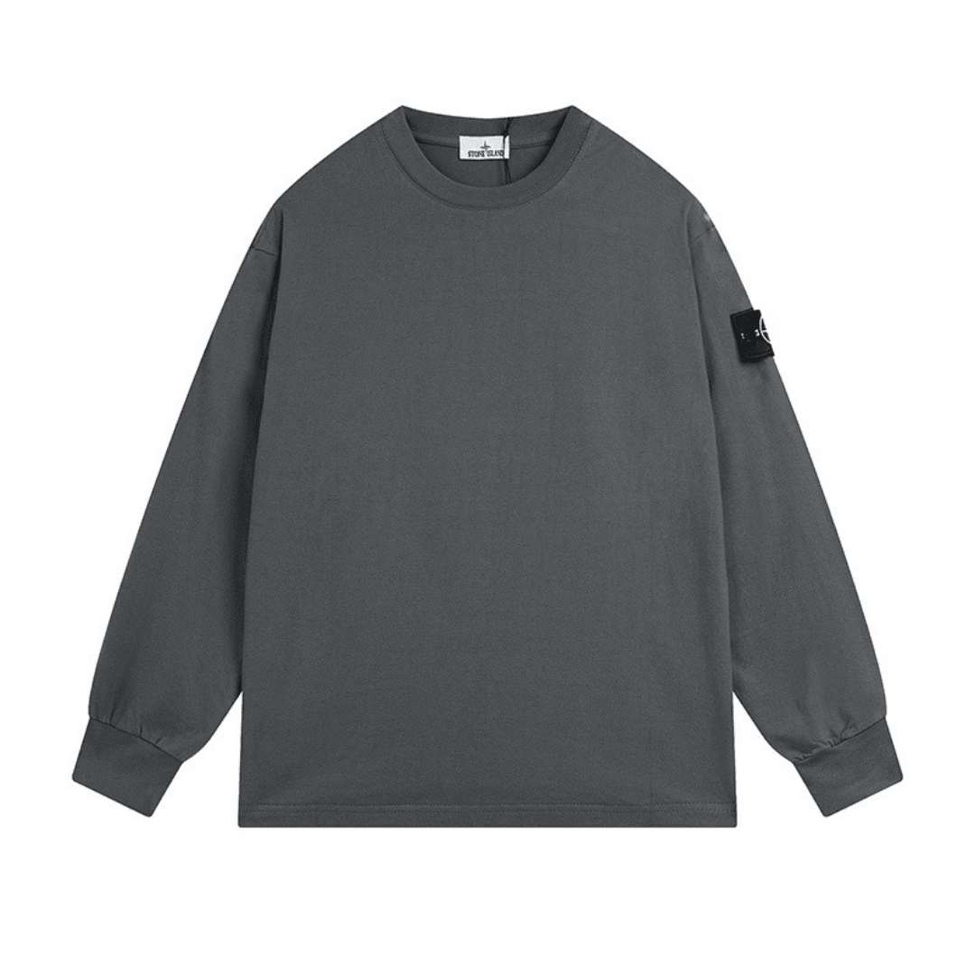 Stone Monogram Sweatshirt