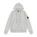 Stone Monogram Zip Hoodie