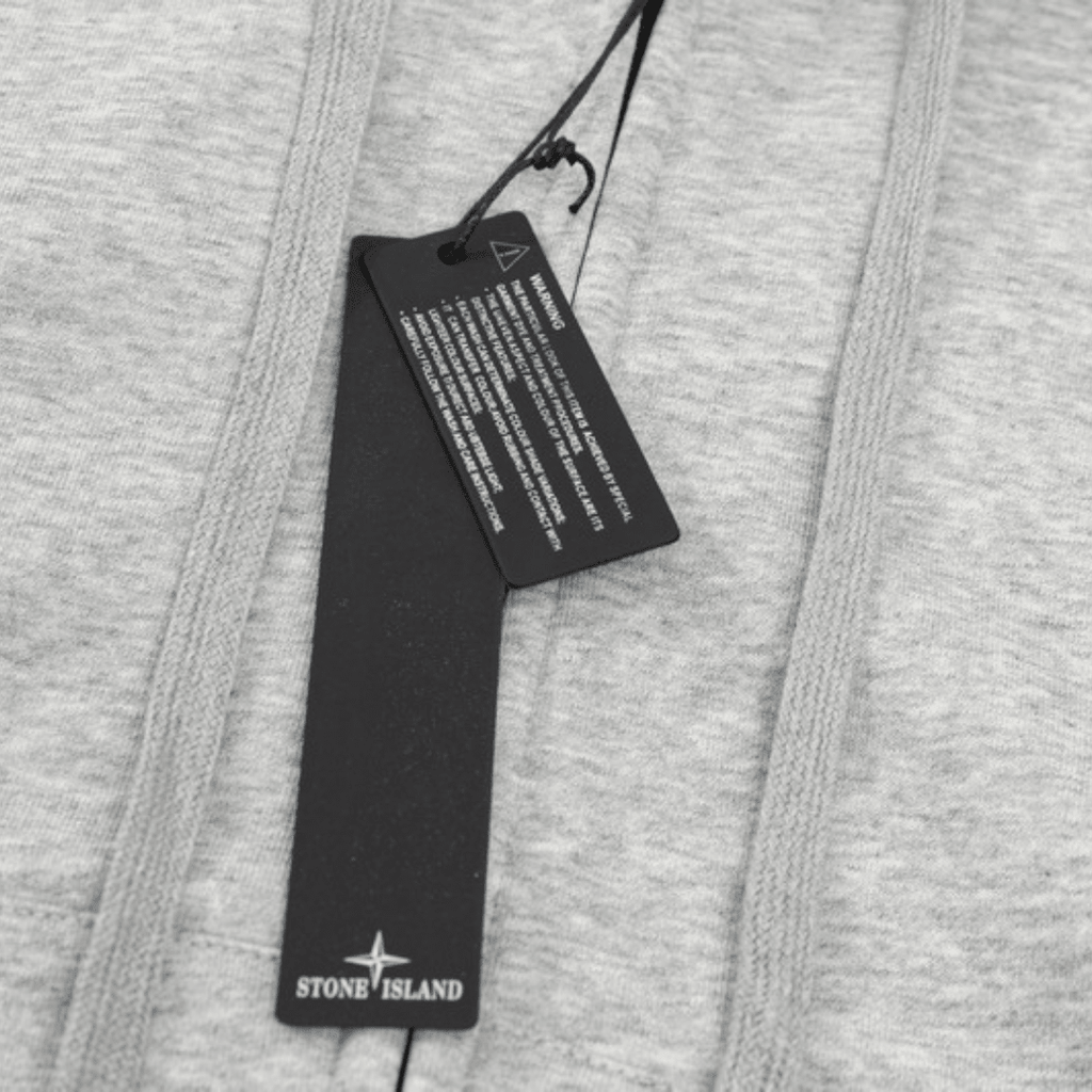 Stone Monogram Zip Hoodie