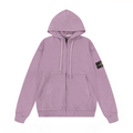 Stone Monogram Zip Hoodie