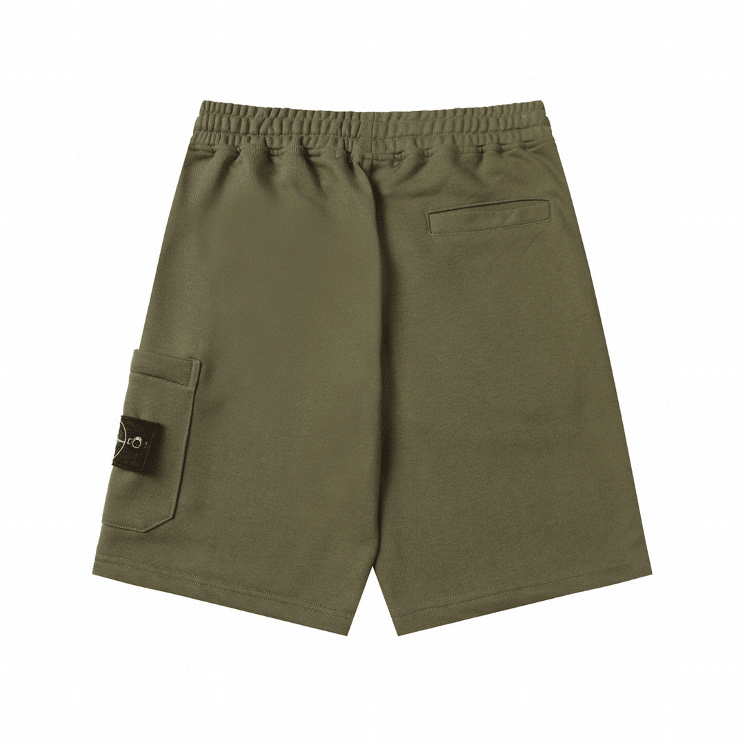 Stone Monogram Shorts