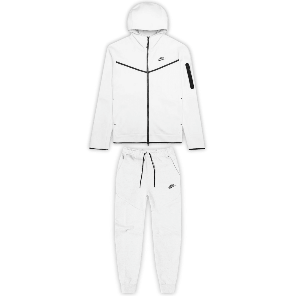 Tech Triple White Tracksuit